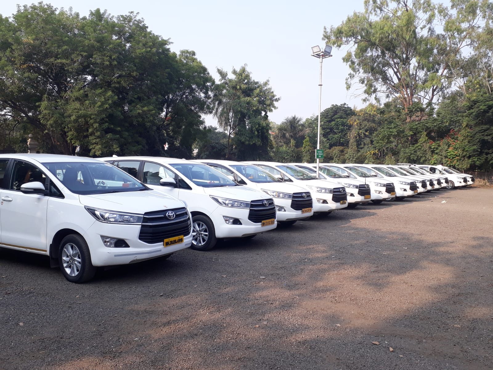 Toyota Innova Crysta - car rental fleet Aurangabad